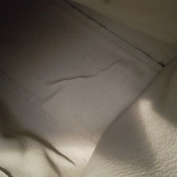 Black And White Triangle Shape Vintage Big Purce Mib1 - Picture 7 of 7